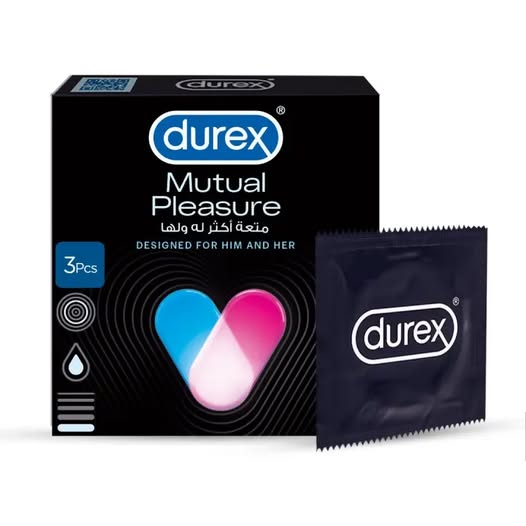 Durex Condoms Mutual Pleasure – 3 Pieces — buy condoms online in Pakistan | Privily