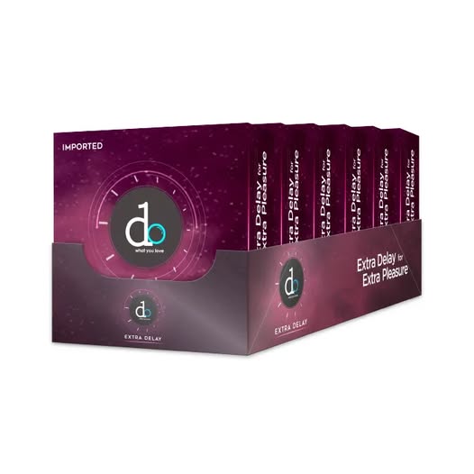 DO Extra Delay Condom Dispenser – Pack of 3 (18 Pieces | 6 x 3’s) — buy condoms online in Pakistan | Privily