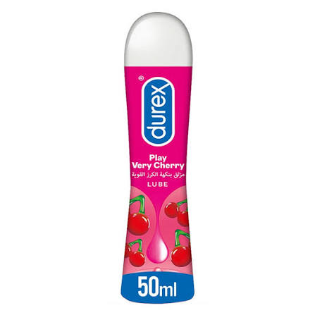Durex Play Very Cherry Flavoured Pleasure Lube Gel, 50ml — buy condoms online in Pakistan | Privily